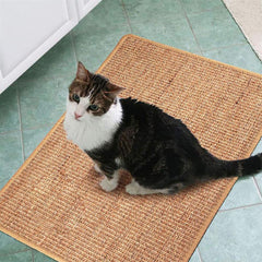 KittyHaven™ |-Elevate Your Cat's World with KittyHaven™ - The Ultimate Sisal Cat Scratching Mat!