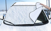 Car snow block front windshield