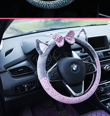 Cute Cat Ear Steering Wheel Cover