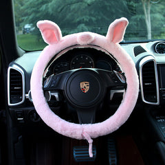 Cute Cat Ear Steering Wheel Cover