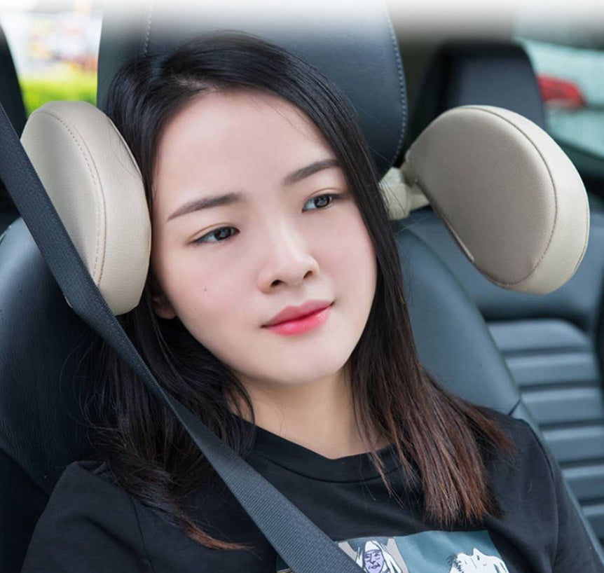 Car rear headrest