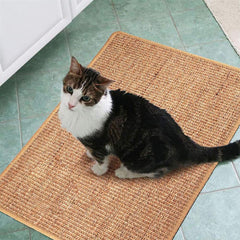 KittyHaven™ |-Höj din katts värld med KittyHaven™ - Den ultimata Sisal Cat Scratching Mat!