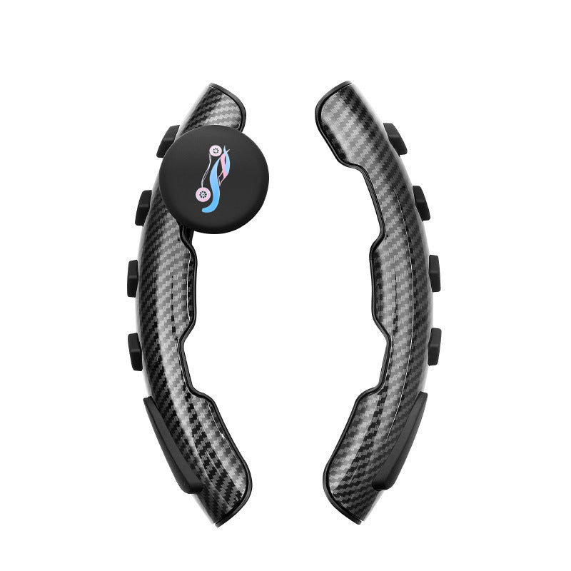 Automobile steering wheel cover