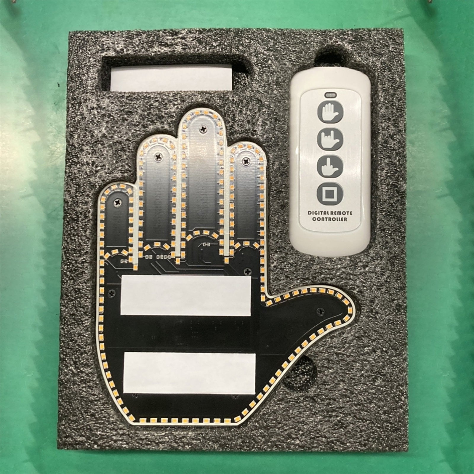 Car Finger Lights Gesture