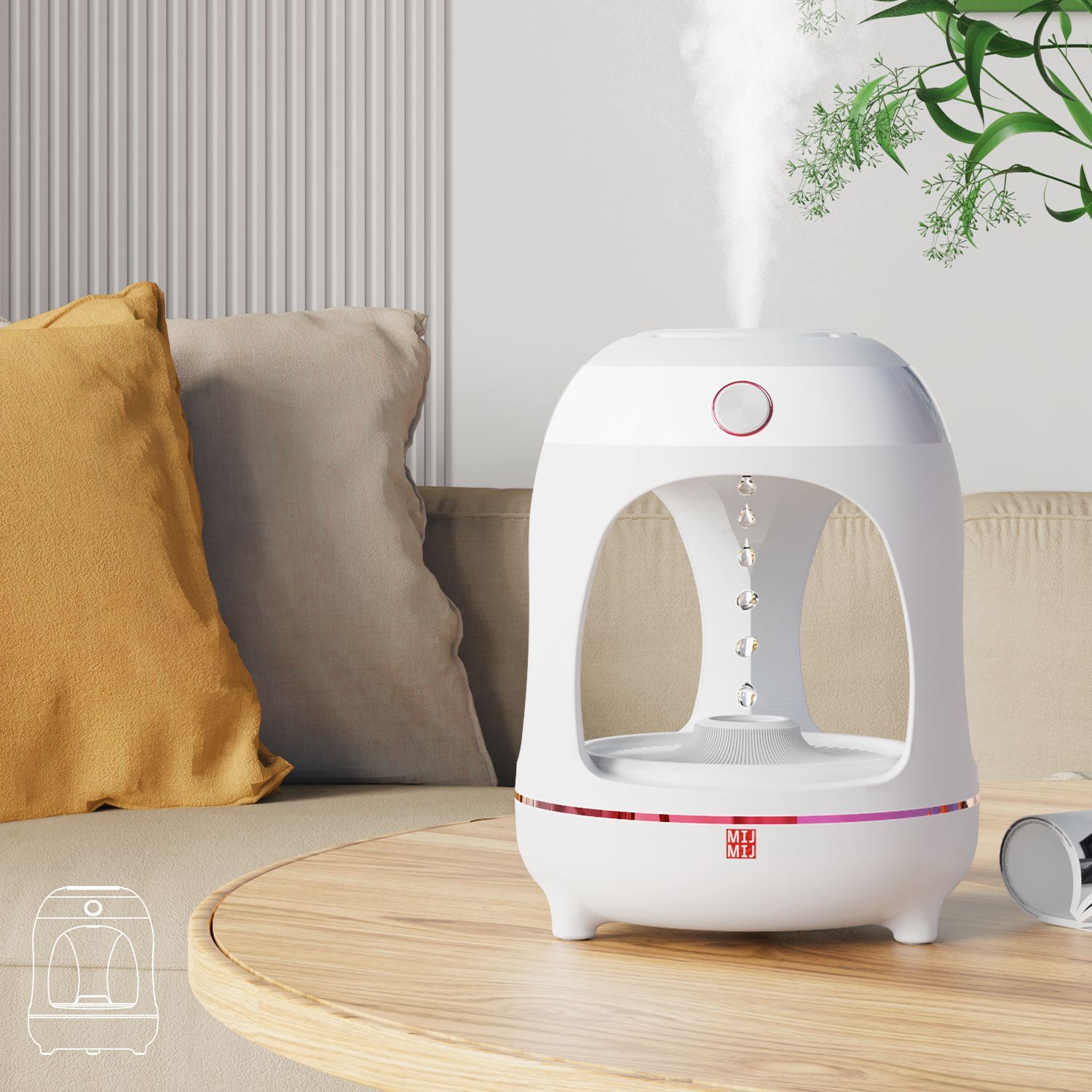 Water Drops Humidifier