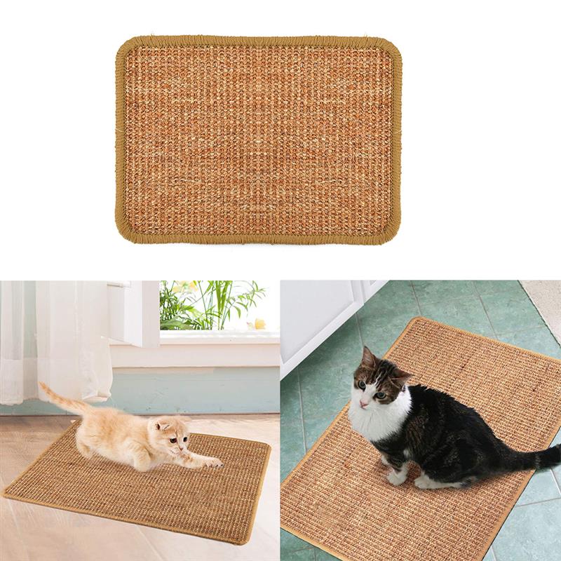 KittyHaven™ |-Elevate Your Cat's World with KittyHaven™ - The Ultimate Sisal Cat Scratching Mat!