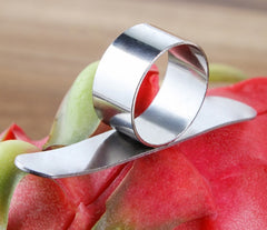 Stainless Steel Peeler Ring Kitchen