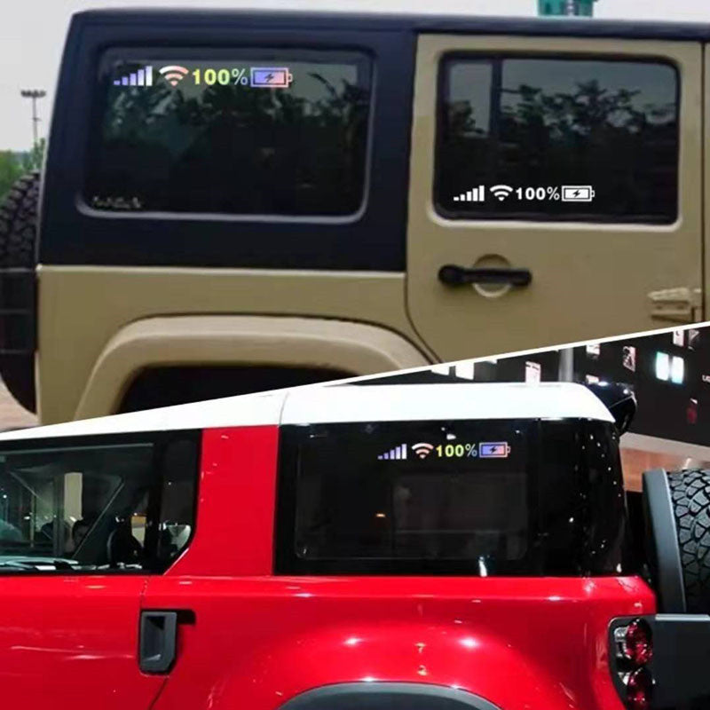 Car Windshield Stickers Signal