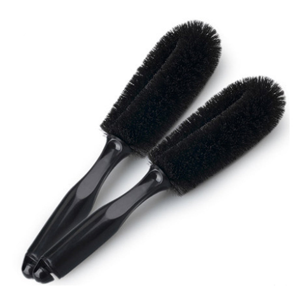 Car wheel brush