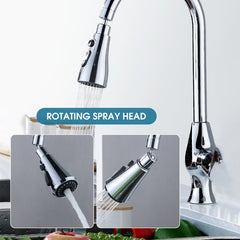 Pressurized Faucet Sprayer 360 Degree Rotating